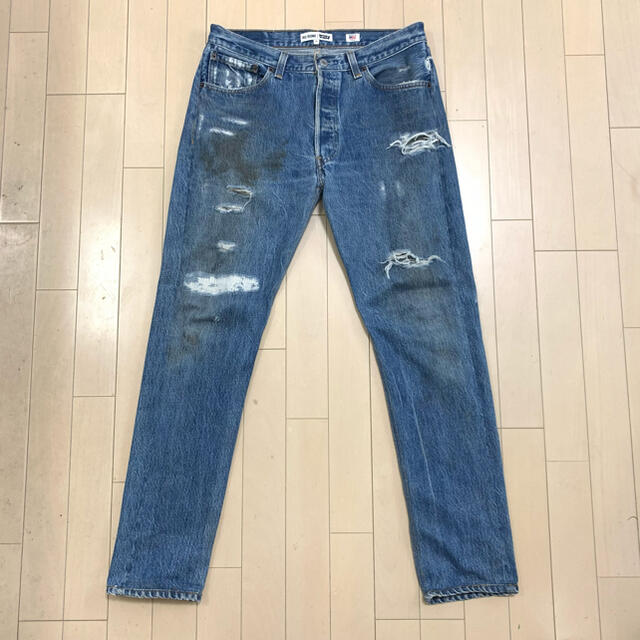 Levi's - 【送料込】Redone ダメージデニム ジーンズの通販 by OGR888