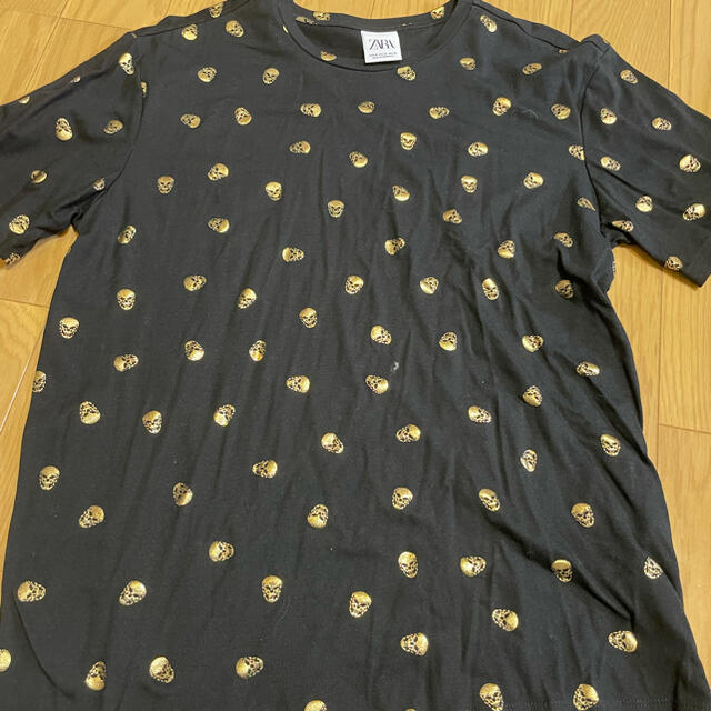 ZARA(ザラ)のZARAスカルTシャツ メンズのトップス(Tシャツ/カットソー(半袖/袖なし))の商品写真