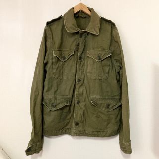 アバクロンビーアンドフィッチ(Abercrombie&Fitch)のAbercrombie&Fitch(USA)ビンテージミリタリージャケット(ミリタリージャケット)