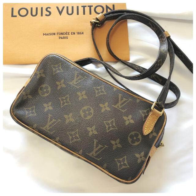 美品⭐️ルイヴィトン マルリーバンドリエール モノグラム ショルダー