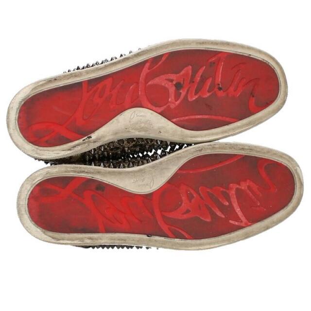 Christian Louboutin クリスチャンルブタン スタッズラメハイカット