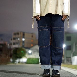 JW ANDERSON 20SS PATCHED DENIM TROUSERS | www.miniball.com.au