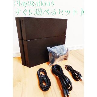 プレイステーション4(PlayStation4)のPS4 500GB　すぐに遊べるセット　PlayStation4　PS4本体(家庭用ゲーム機本体)