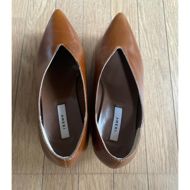 Ameri アメリ　WOOD PLATFORM PUMPS