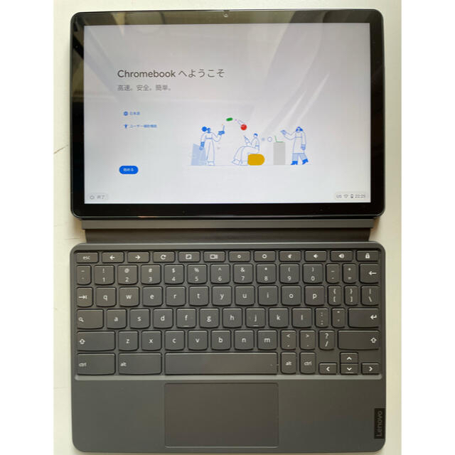 ★美品★Lenovo IdeaPad duet CT-X636F USキーボードスマホ/家電/カメラ