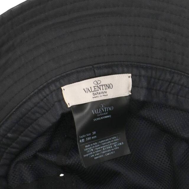 VALENTINO - ヴァレンチノ SY2HGA00WWQ VLTN バケットハット帽子 59cm
