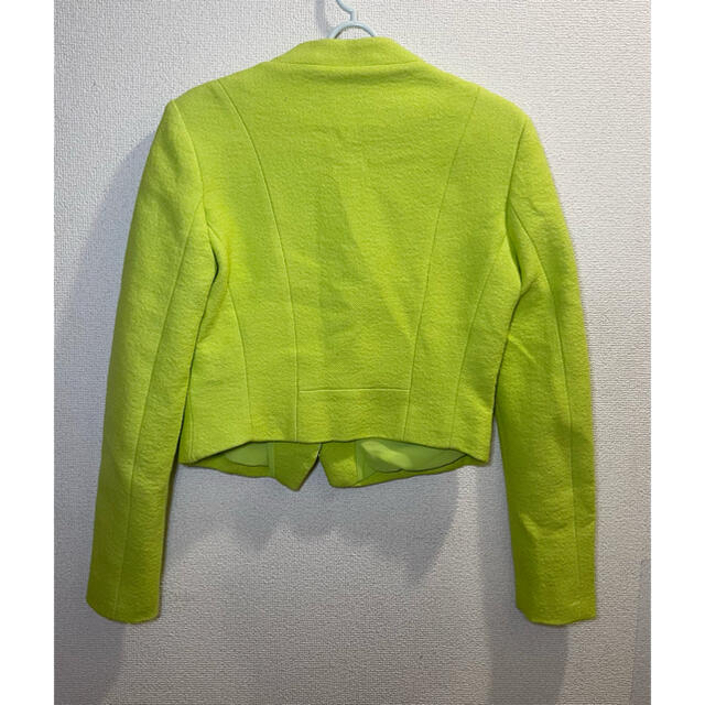 ZARA(ザラ)のZARA TRAFALUC 薄手ジャケット　黄緑　モロッコ製 レディースのジャケット/アウター(その他)の商品写真