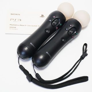 プレイステーション3(PlayStation3)のPS3 Playstation Move モーションコントローラー 2本(家庭用ゲーム機本体)