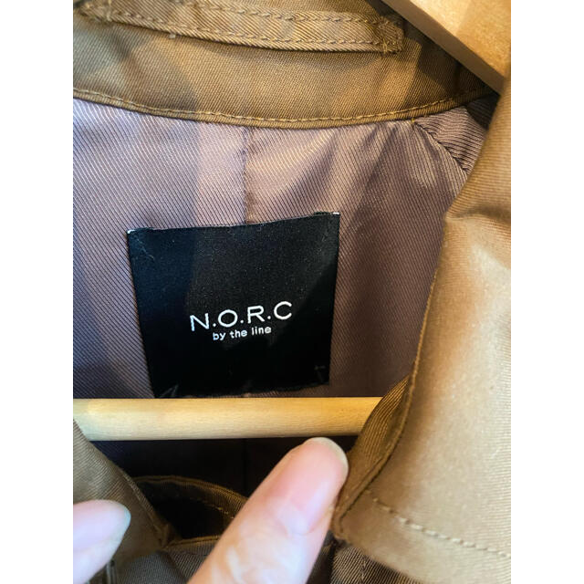 Noble(ノーブル)のN.O.R.C by the line トレンチコート　Ｓ レディースのジャケット/アウター(トレンチコート)の商品写真