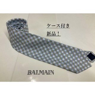 バルマン(BALMAIN)のバルマン　ネクタイ12B　新品　専用ケース付き　プレゼントにも　 BALMAIN(ネクタイ)