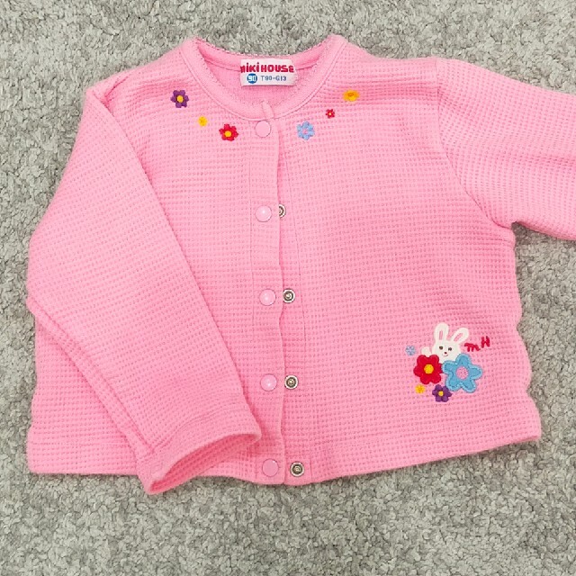 mikihouse(ミキハウス)のミキハウス  カーディガン キッズ/ベビー/マタニティのキッズ服女の子用(90cm~)(カーディガン)の商品写真