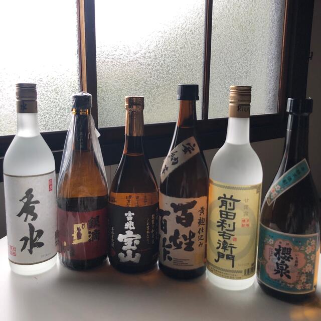 16【芋焼酎飲み比べ6本セット】＼送料無料でお得！／ 食品/飲料/酒の酒(焼酎)の商品写真