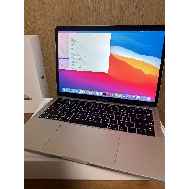 美品 MacBookPro 13 16GB/512GB キーボードバッテリー新品macbookpro