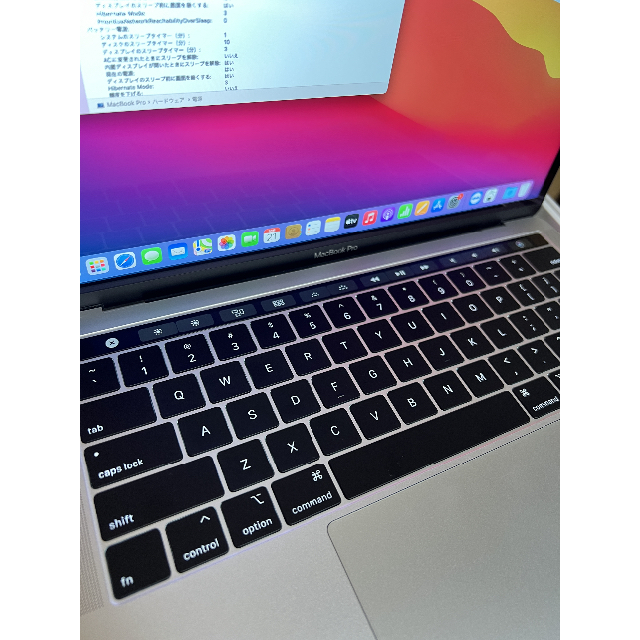 美品 MacBookPro 13 16GB/512GB キーボードバッテリー新品