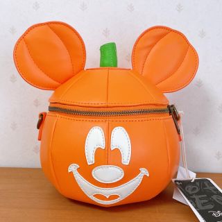 ディズニー(Disney)のラウンジフライ　ディズニー　かぼちゃ　ミッキー　パンプキン　ショルダーバッグ(ショルダーバッグ)