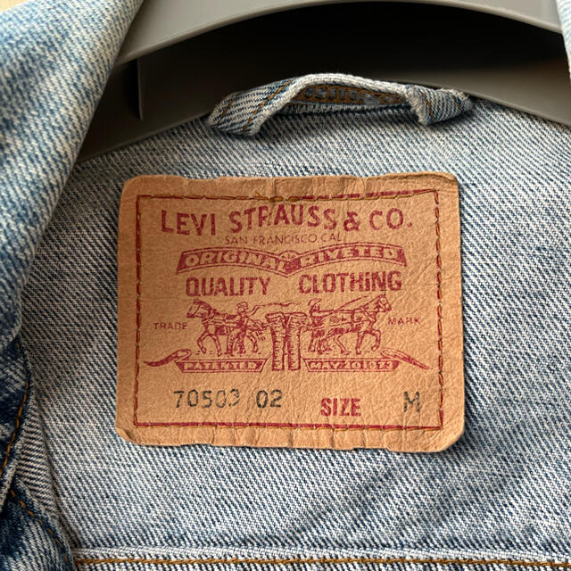 Levi's(リーバイス)の90sユーロリーバイス　3rd型デニムブルゾン メンズのジャケット/アウター(Gジャン/デニムジャケット)の商品写真