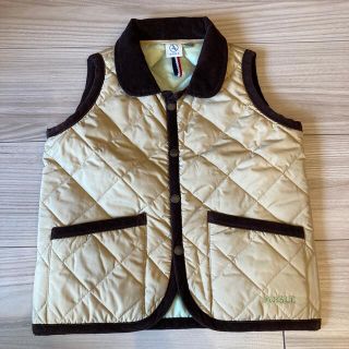 エーグル(AIGLE)のAIGLE  ダウンベスト　美品　100(ジャケット/上着)