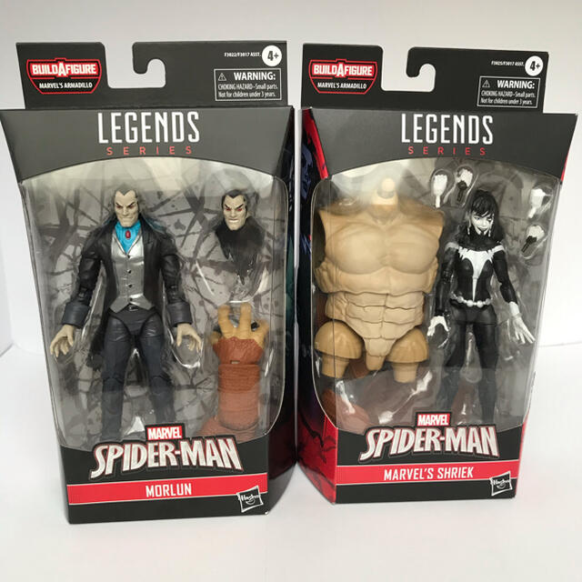 未開封新品 マーベル スパイダーマン シュリーク &  モーラン　2セット