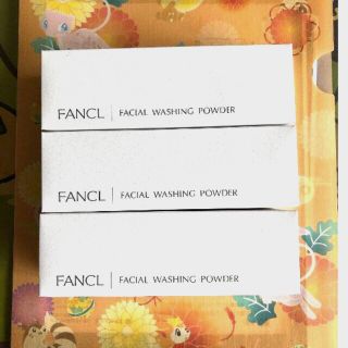 ファンケル(FANCL)のファンケル　洗顔パウダー　3本(洗顔料)