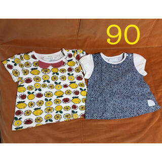 フタフタ(futafuta)の90 conoco デザインTシャツ　2点＋オマケ(Tシャツ/カットソー)
