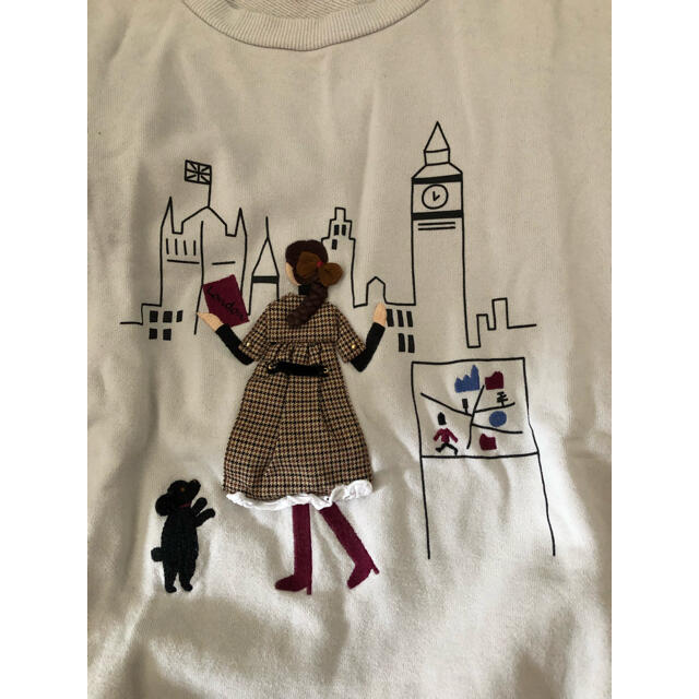 familiar(ファミリア)の☆美品☆ファミリア　160 トレーナー キッズ/ベビー/マタニティのキッズ服女の子用(90cm~)(Tシャツ/カットソー)の商品写真