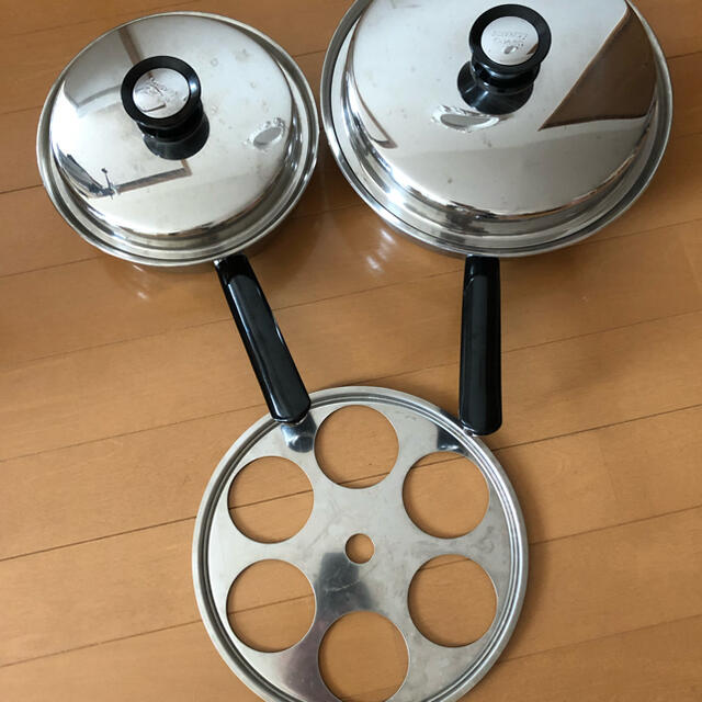 ひかる様専用 アムウェイ 大小フライパン+茶碗蒸し器 直営店に限定