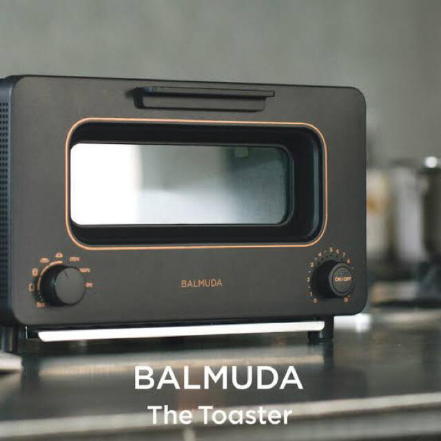 人気が高い 約6千円OFF BALMUDAスチームトースター K05A-BK 新品未開封