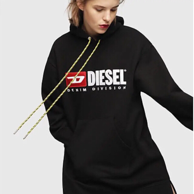 DIESEL(ディーゼル)のDIESEL    ディーゼル　ロングパーカー レディースのトップス(パーカー)の商品写真