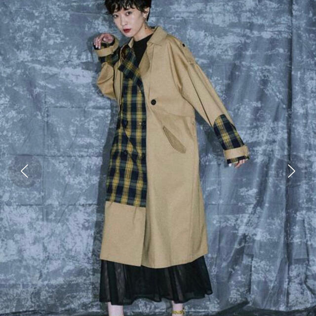 PAMEO POSE - 20AW PAMEO POSE Caos Coat トレンチコートの通販 by