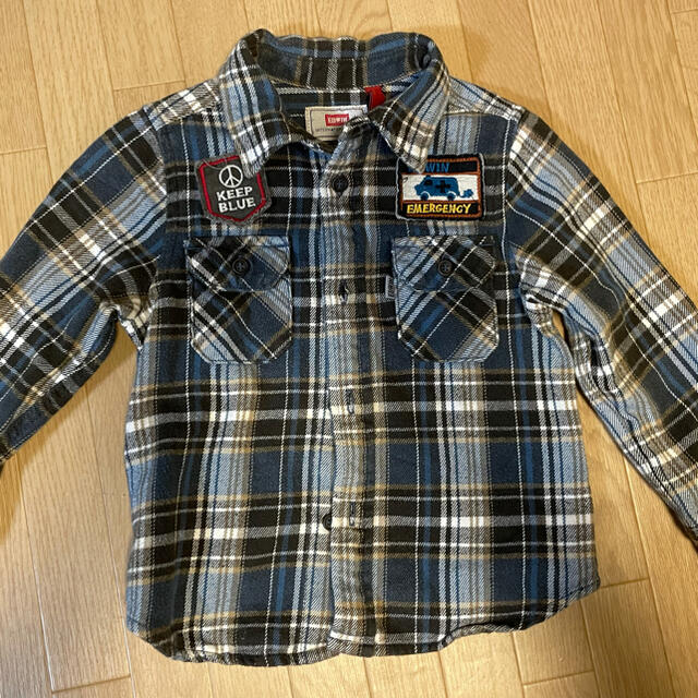 EDWIN(エドウィン)のEDWIN シャツ キッズ/ベビー/マタニティのキッズ服男の子用(90cm~)(ジャケット/上着)の商品写真