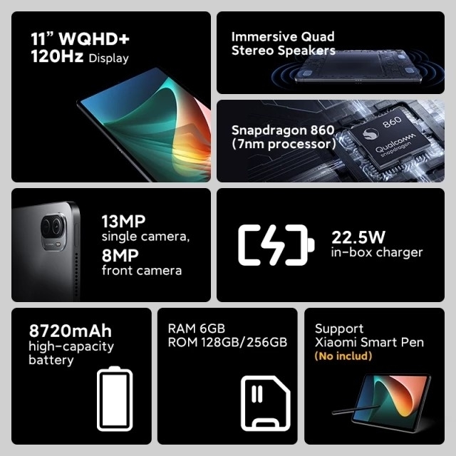 Xiaomi mi pad5 256GB グローバル版 ホワイト 新品未開封