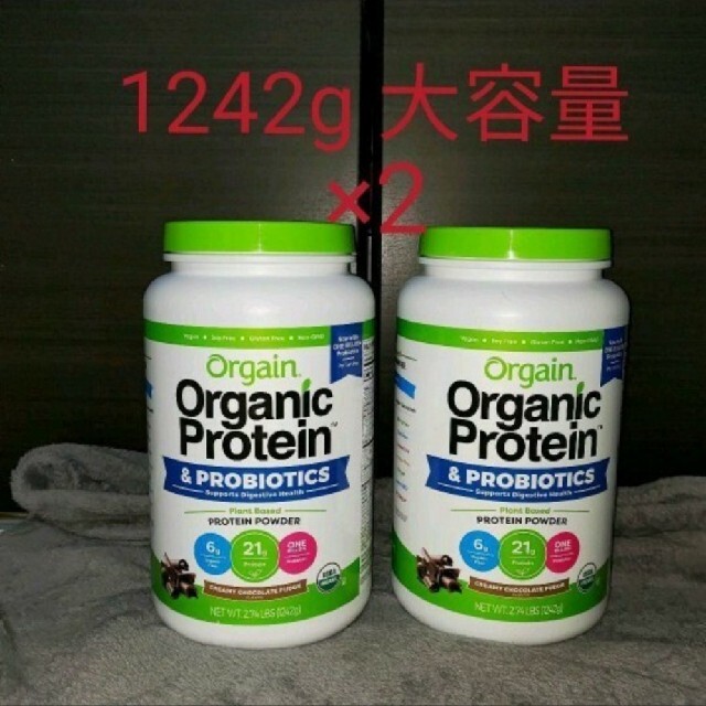 2セット オーガニック　プロテイン　Organic Protein オルゲイン