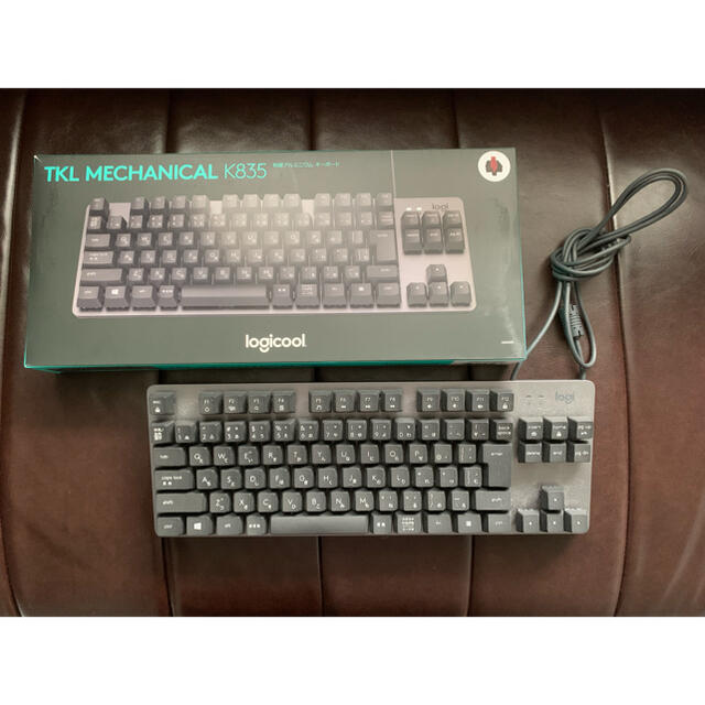 Logicool K835GPR 有線 TKL メカニカルキーボード 赤軸