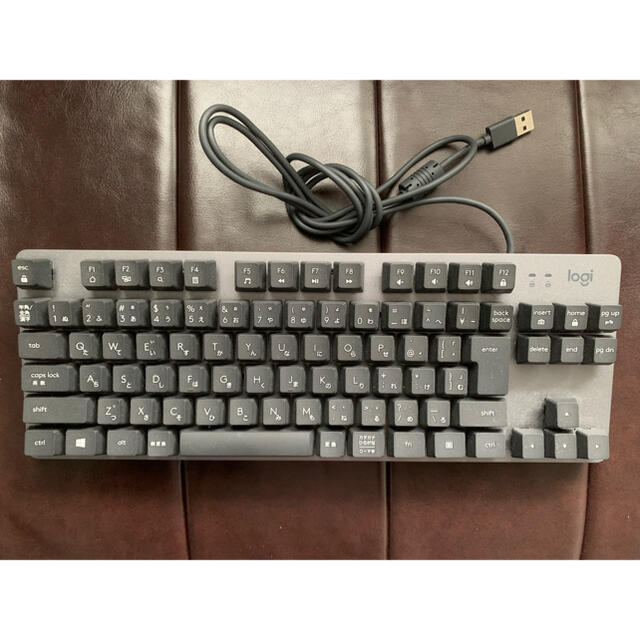 Logicool K835GPR 有線 TKL メカニカルキーボード 赤軸 1