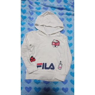 ベビードール(BABYDOLL)のBABYDOOL👑×FILA キティ パーカー 100(ジャケット/上着)