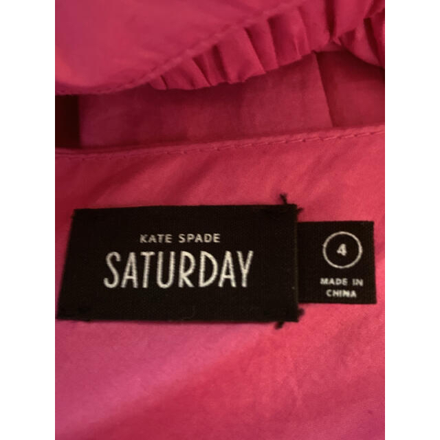 KATE SPADE SATURDAY(ケイトスペードサタデー)のkatespadeケイトスペードSaturdayワンピース美品サイズSパーティー レディースのワンピース(ひざ丈ワンピース)の商品写真