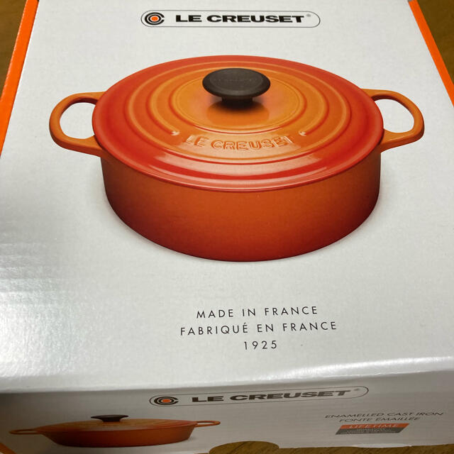 LE CREUSET(ルクルーゼ)のホーロー鍋 インテリア/住まい/日用品のキッチン/食器(鍋/フライパン)の商品写真