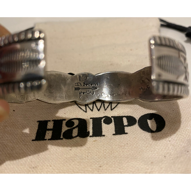 Ron Herman(ロンハーマン)の未使用　HARPO ハルポ　バングル　根岸さん着用　インディアンジュエリー レディースのアクセサリー(ブレスレット/バングル)の商品写真