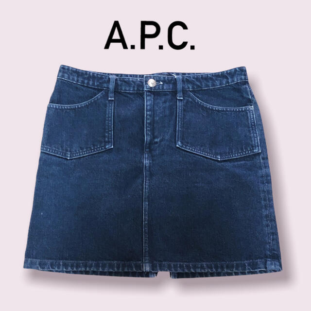 A.P.C(アーペーセー)のA.P.C. デニムスカート レディースのスカート(ミニスカート)の商品写真