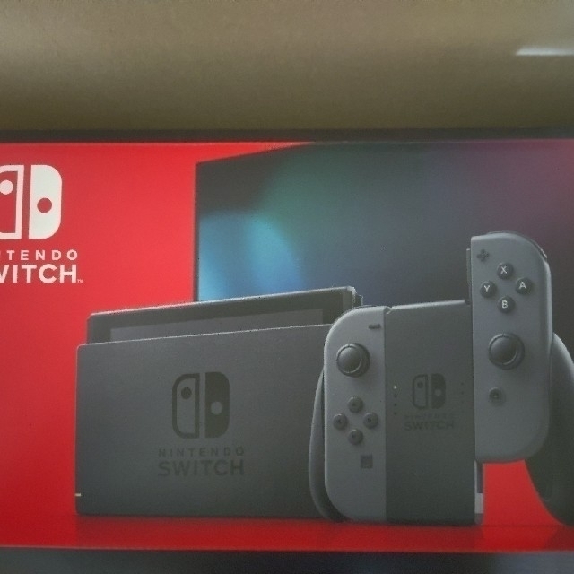 Nintendo Switch バッテリー強化版　joy con グレー