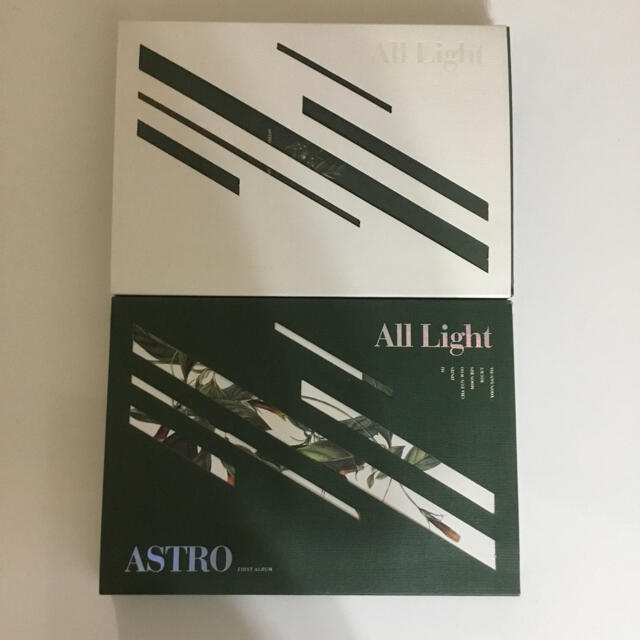 Astro/All Light グリーンとホワイト2枚セット