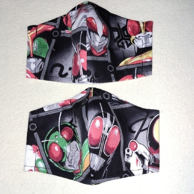 仮面ライダー ハンドメイドインナーマスク ハンドメイドのキッズ/ベビー(外出用品)の商品写真