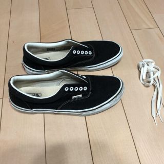 ヴァンズ(VANS)のVANS Authentic  ブラック(スニーカー)