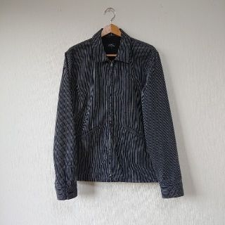 アーペーセー(A.P.C)のA.P.C. ヒッコリー ダブルジップ ジャケット(Gジャン/デニムジャケット)