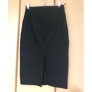 ザラ(ZARA)のZARA フロントスリット　タイトスカート(ひざ丈スカート)