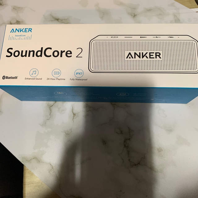 値下げ済み　Anker Soundcore2 アンカー サウンドコア2  スマホ/家電/カメラのオーディオ機器(スピーカー)の商品写真