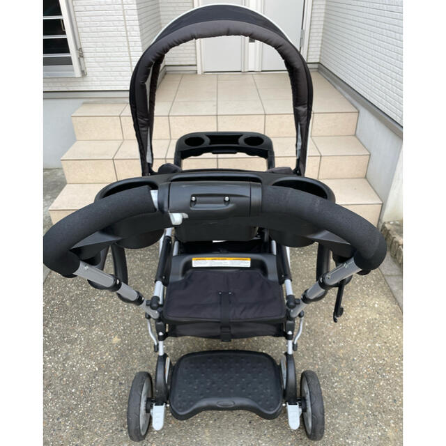 送料込み Graco (グレコ)二人乗りベビーカー オンライン販促品 外出