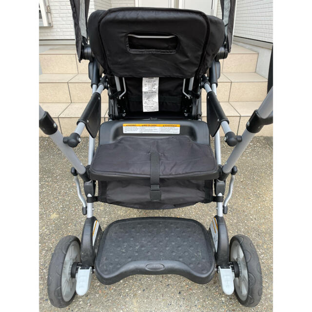 送料込み Graco (グレコ)二人乗りベビーカー オンライン販促品 外出