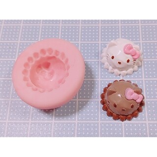 シリコン型☆猫ドーム形ケーキ(各種パーツ)