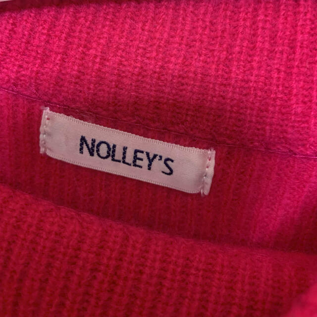 NOLLEY'S(ノーリーズ)のノーリーズ　ピンクニット レディースのトップス(ニット/セーター)の商品写真